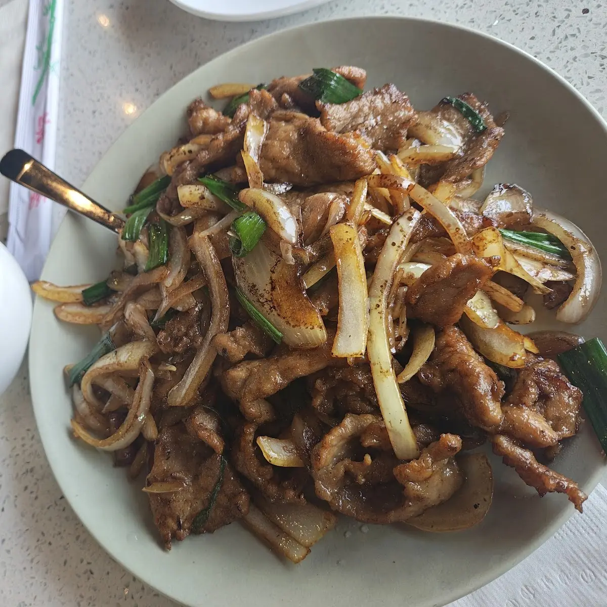 蒙古牛 mongolian beef
